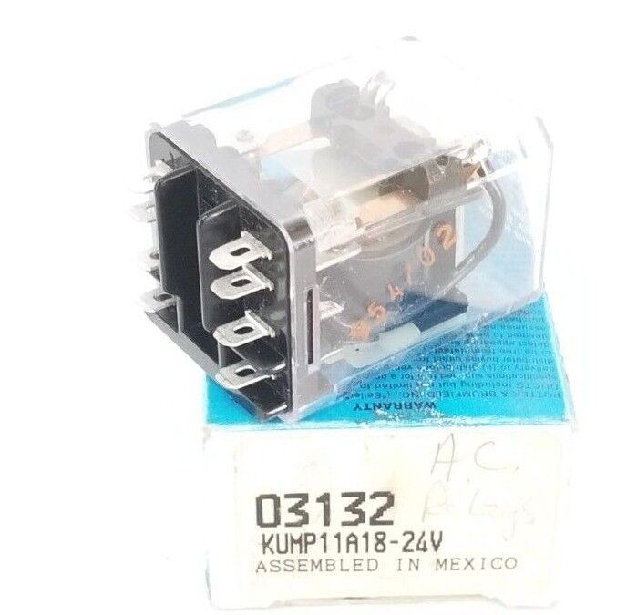 NIB POTTER & BRUMFIELD KUMP11A18-24V RELAY KUMP11A18-24, 03132
