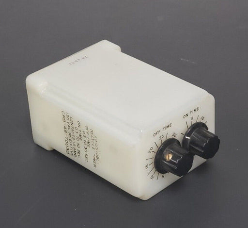 AMF POTTER & BRUMFIELD CRB-48-70030 TIME DELAY RELAY 0.3 TO 30 SEC., 120VAC, 10A