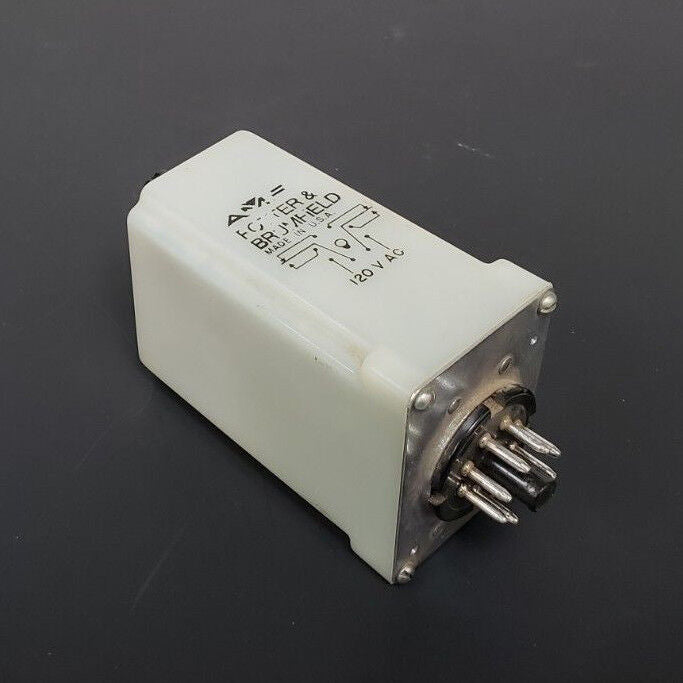 AMF POTTER & BRUMFIELD CRB-48-70030 TIME DELAY RELAY 0.3 TO 30 SEC., 120VAC, 10A
