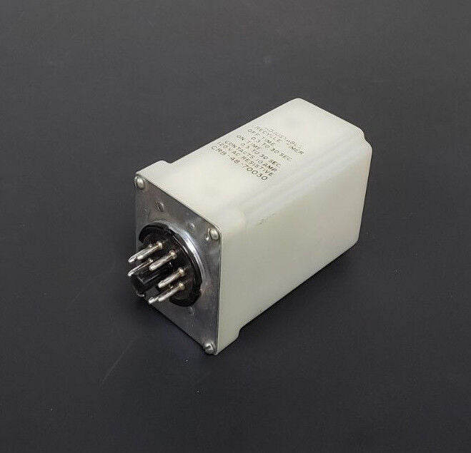 AMF POTTER & BRUMFIELD CRB-48-70030 TIME DELAY RELAY 0.3 TO 30 SEC., 120VAC, 10A