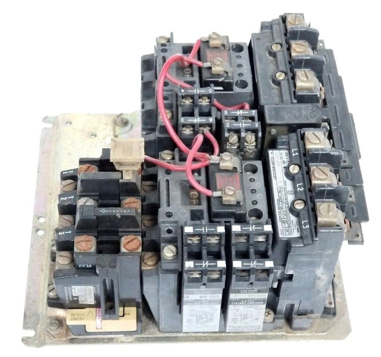 ALLEN BRADLEY 505-AOD REVERSING STARTER SER. B W/ (2) CB236 COILS , 592-BOW16