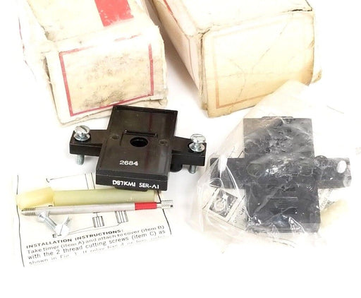 LOT OF 2 NIB EATON CUTLER HAMMER D87KM1 RELAY MOUNTING KITS SER. A1