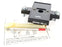 LOT OF 2 NIB EATON CUTLER HAMMER D87KM1 RELAY MOUNTING KITS SER. A1