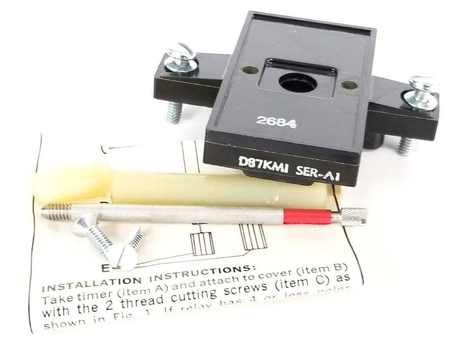 LOT OF 2 NIB EATON CUTLER HAMMER D87KM1 RELAY MOUNTING KITS SER. A1