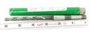 NEW PRECISION 20018 TYPE 209 HIGH SPEED STEEL TWIST DRILL TAPER SHANK, 9/32"