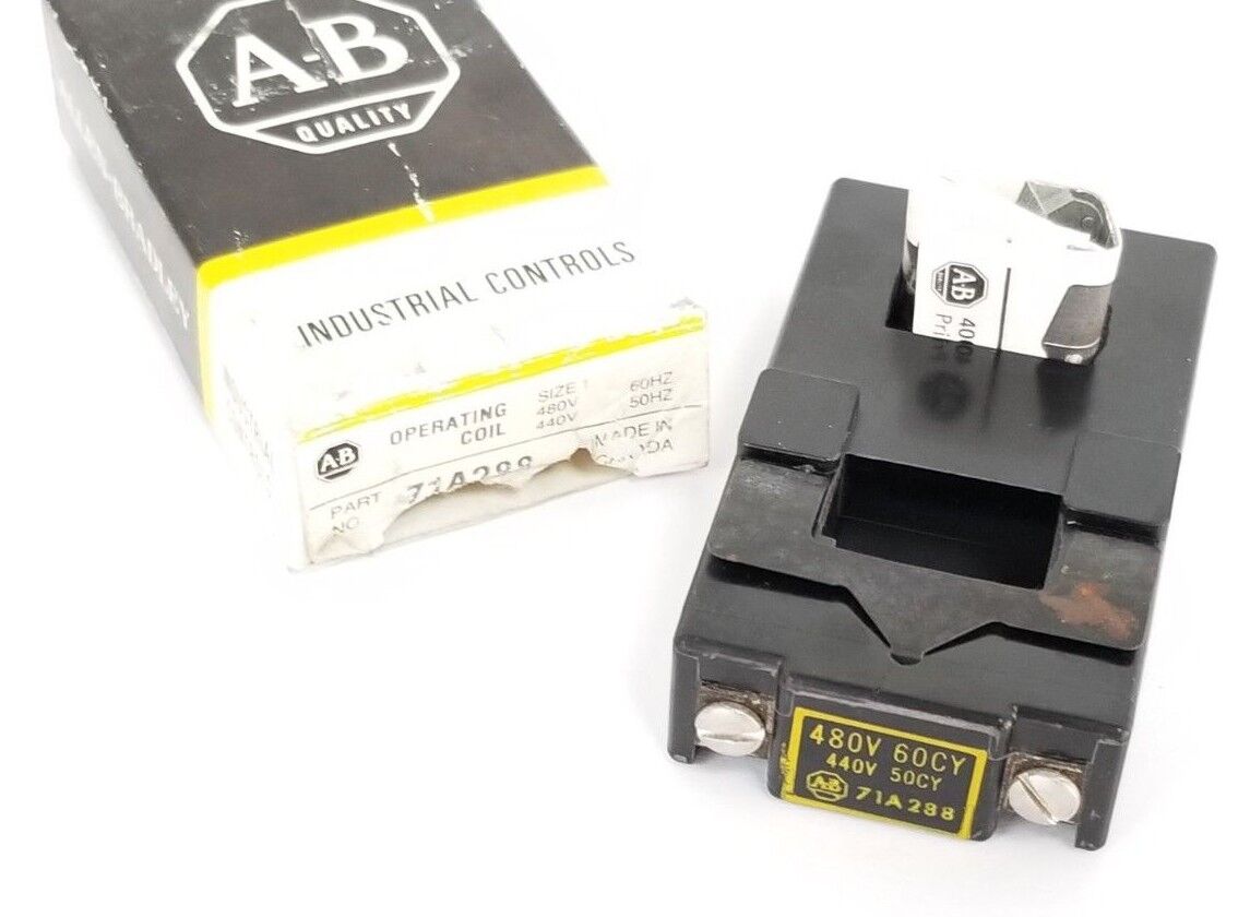 NIB ALLEN BRADLEY 71A288 OPERATING COIL 440-480V 50-60HZ