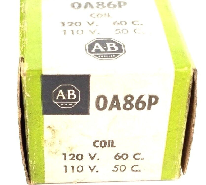 NIB ALLEN BRADLEY 0A86P COIL 110-120V 50-60CY
