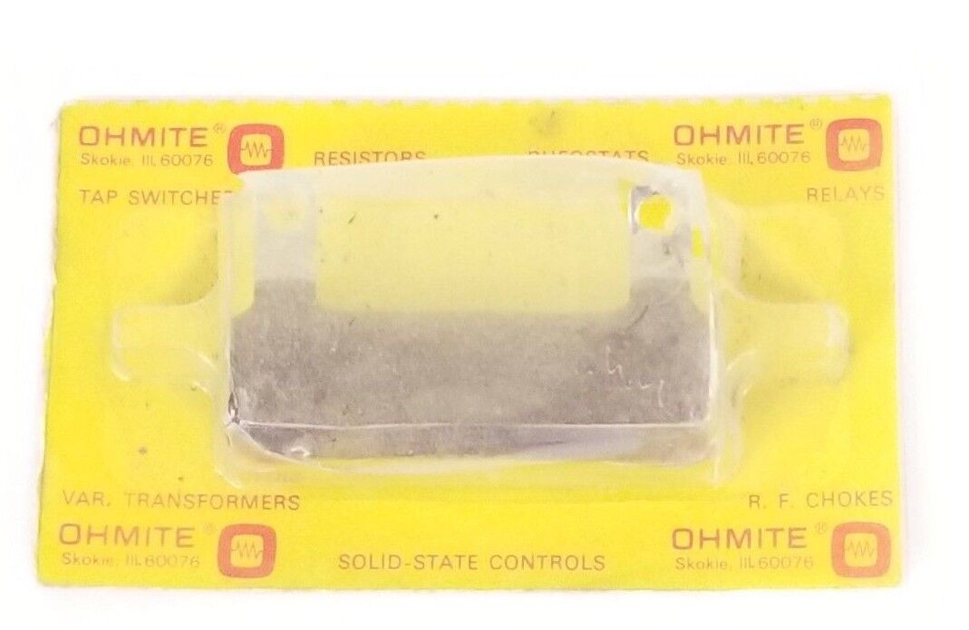 NIB OHMITE L25J3K5 RESISTOR TYPE 270, 25W 3500 OHMS VIT 5%