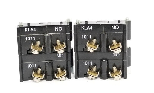 LOT OF 2 NEW CUTLER HAMMER E30KLA4 CONTACT BLOCKS