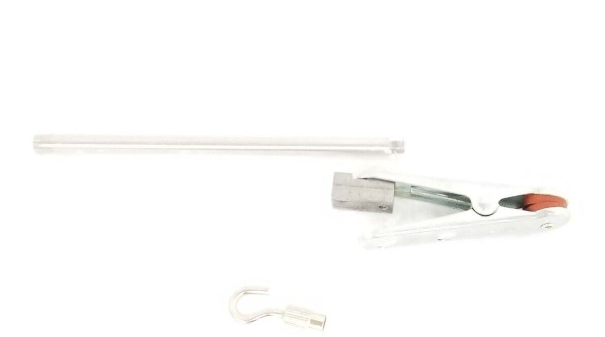 EXTECH 475040 TENSION & COMPRESSION FORCE GAUGE 5000G 49N 176oz. W/ ATTACHMENTS