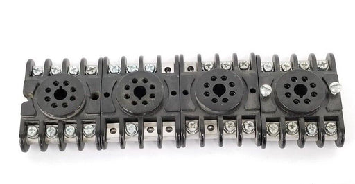 LOT OF 4 AMPHENOL RELAY SOCKETS 8-PINS