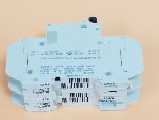 NEW SCHNEIDER ELECTRIC 60135 CIRCUIT BREAKER C60, MULTI 9, C 1A, 240V, 2P