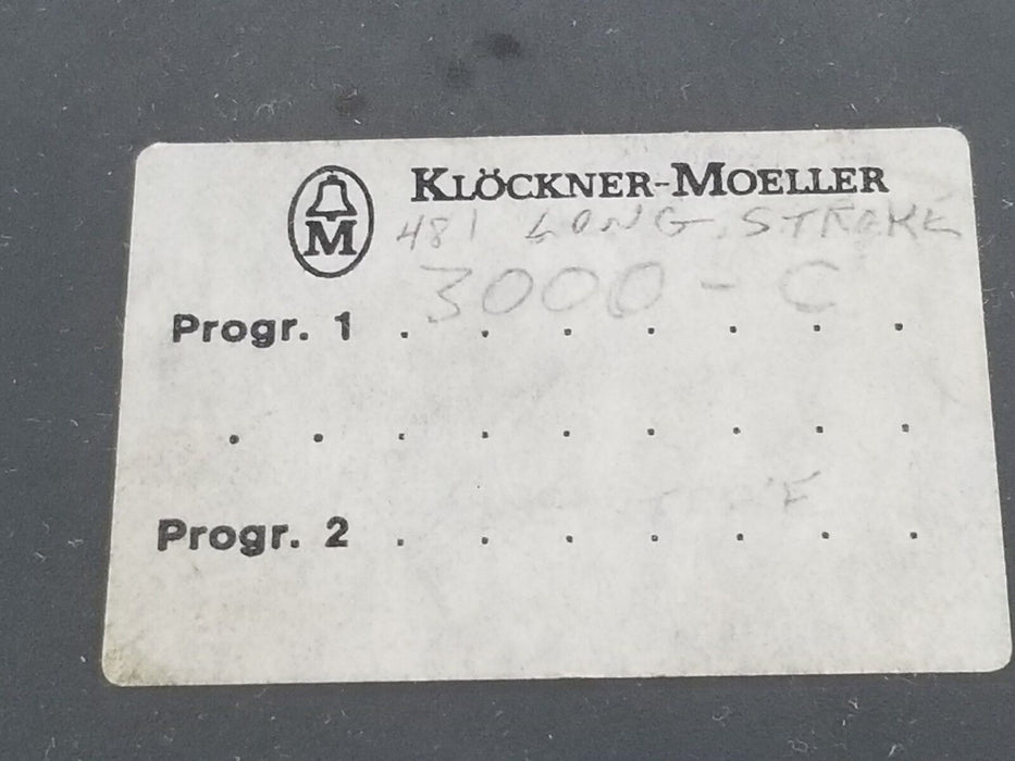 KLOCKNER MOELLER EE1-PS3 MEMORY MODULE RS-485, E E1-PS 3, EE1PS3