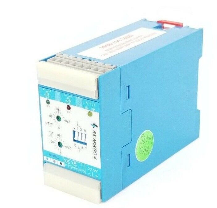 LEUKHARDT 8.0402.06 BK MIKRO 4 TIME DELAY RELAY 6304200, 8-0402-06, 8040206