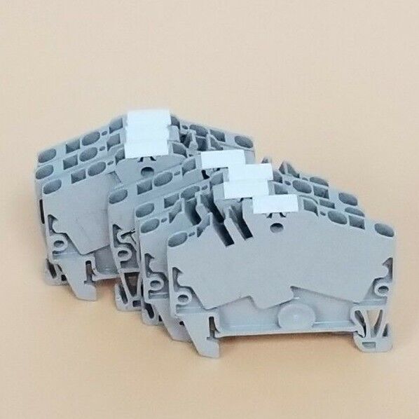 LOT OF 7 NEW WEIDMULLER ZDU2.5-2 TERMINAL BLOCKS 2.5MM, ZDU 2,5-2