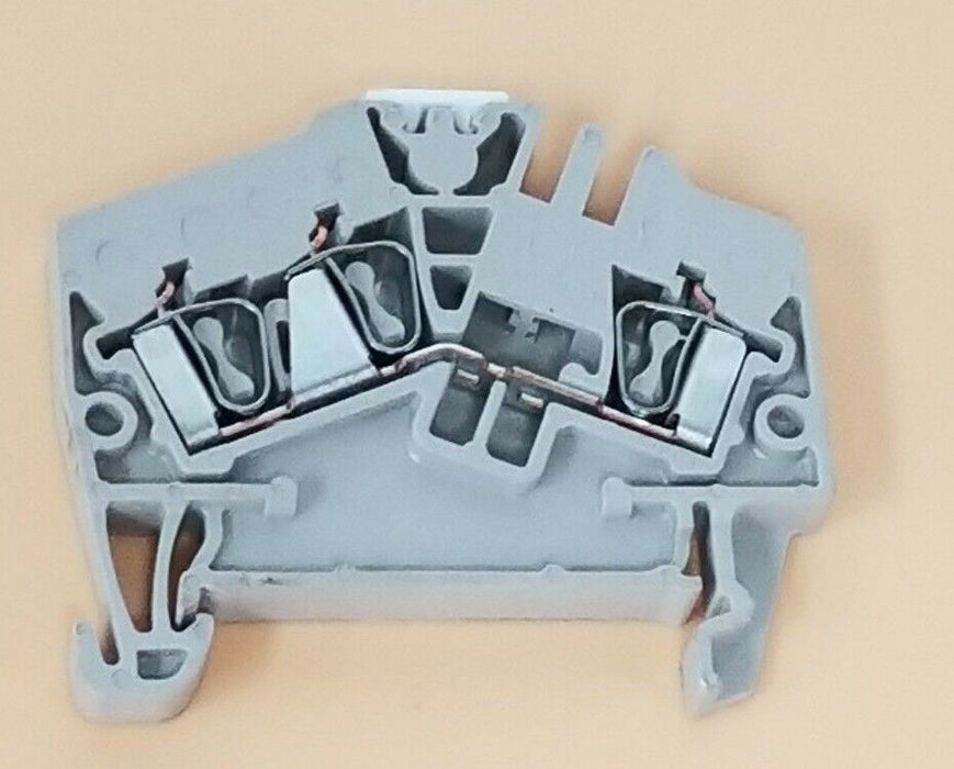 LOT OF 7 NEW WEIDMULLER ZDU2.5-2 TERMINAL BLOCKS 2.5MM, ZDU 2,5-2