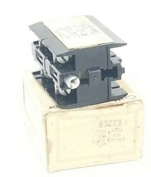 NIB EATON CUTLER-HAMMER E22C6 CONTACT BLOCK