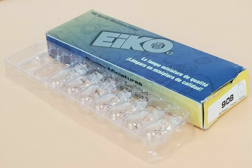BOX OF 7 NEW EIKO 908 MINIATURE LAMPS