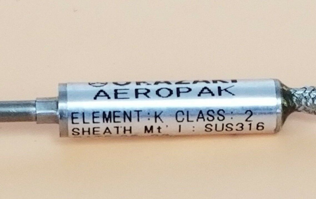 OKAZAKI AEROPAK KPN615820 THERMOCOUPLE ELEMENT SUS316, ELEMENT K, CLASS 2