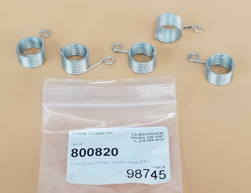 LOT OF 5 NEW GENERIC 800820 TORSION SPRING-RWND DANCER L