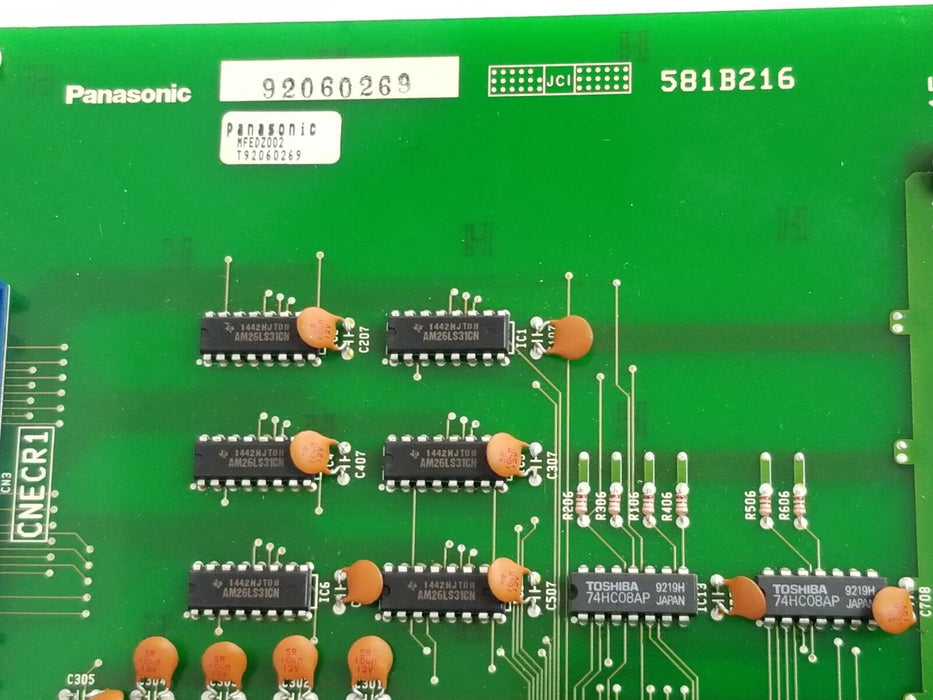 PANASONIC UM857 CONTROL BOARD MFEDZ002 581B216