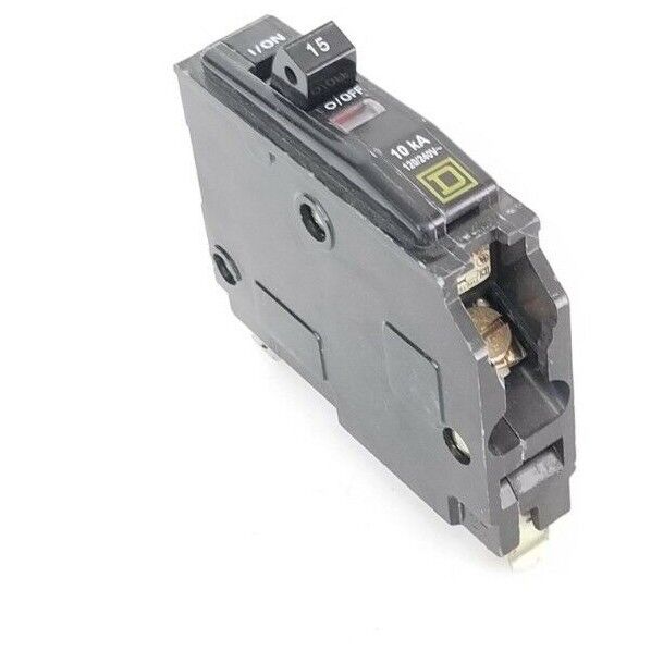 NEW SQUARE D QO115 CIRCUIT BREAKER 15A 120/240V L-5717 TYPE: QO