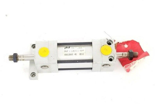 PHD DAVF 1 1/8 X 1 -D-P PNUMATIC CYLINDER, 1-1/8" BORE X 1" STROKE, DAVF11/8X1DP