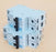LOT OF 2 GENERAL ELECTRIC V17206 CIRCUIT BREAKERS 277/480VAC 2P 6A IEC947-2 B6