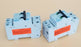 LOT OF 2 GENERAL ELECTRIC V17206 CIRCUIT BREAKERS 277/480VAC 2P 6A IEC947-2 B6