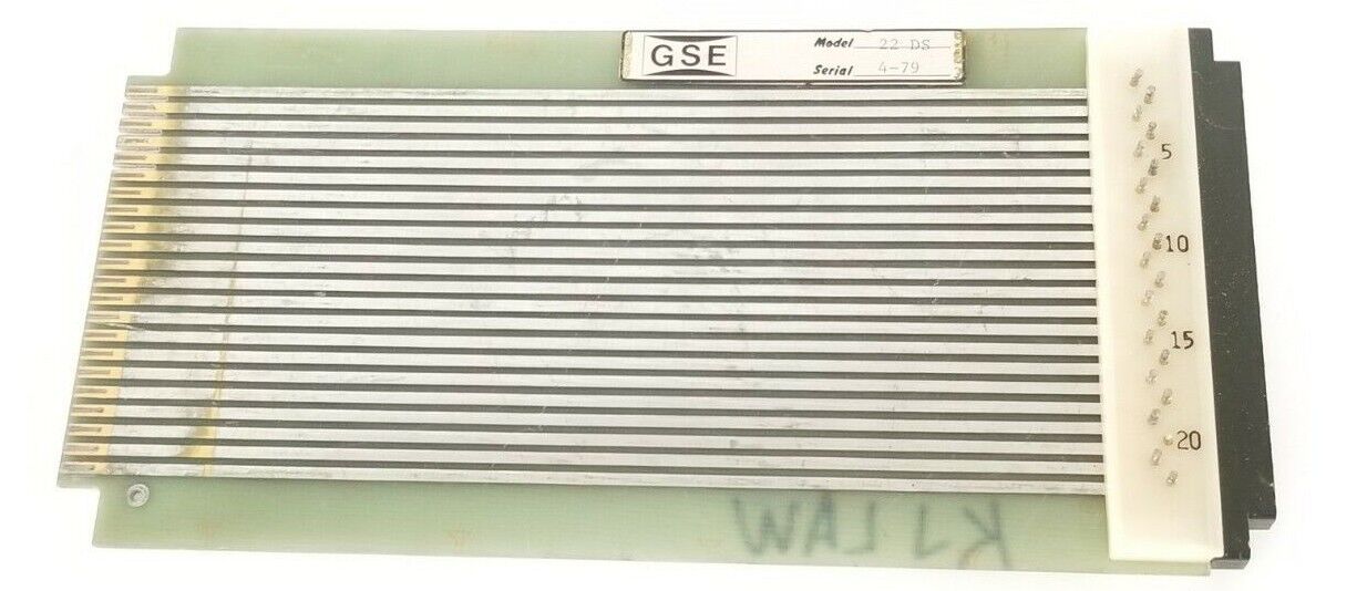 GSE MODEL 22 DS EXTENDER BOARD 22DS