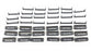 LOT OF 18 NEW GENERIC E127492 IDC CABLE CONNECTORS, IDS-26, 26-PIN FEM, 26-POLIG