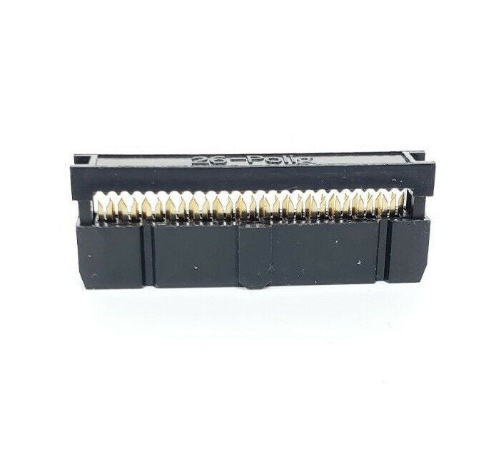 LOT OF 18 NEW GENERIC E127492 IDC CABLE CONNECTORS, IDS-26, 26-PIN FEM, 26-POLIG