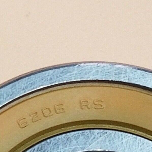 NEW INA 6206-RS ROLLER BEARING 1-1/4'' IN. BORE 6206RS