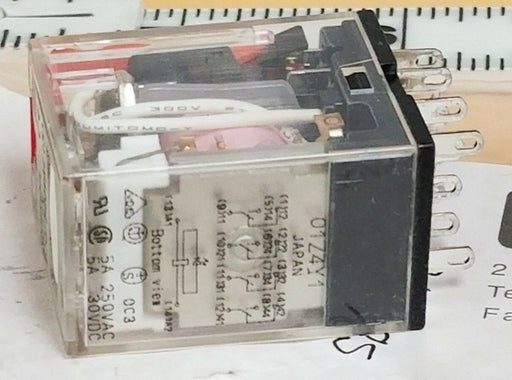 OMRON MY4IN RELAY MODULE 220/240VAC (S) 5A 250VAC 5A 30VDC