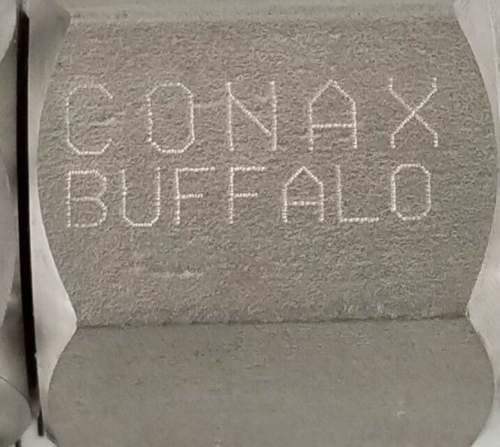LOT OF 3 NEW CONAX BUFFALO 709047 LYOPHILIZER CONNECTORS 1/2'' IN ID 1'' IN. OD