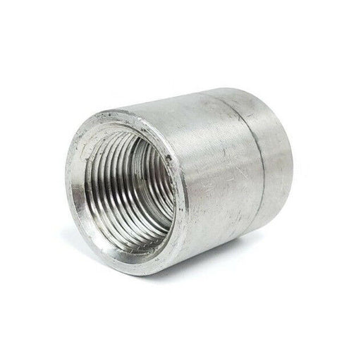 NEW GENERIC 316 STAINLESS STEEL COUPLING, 3/4"
