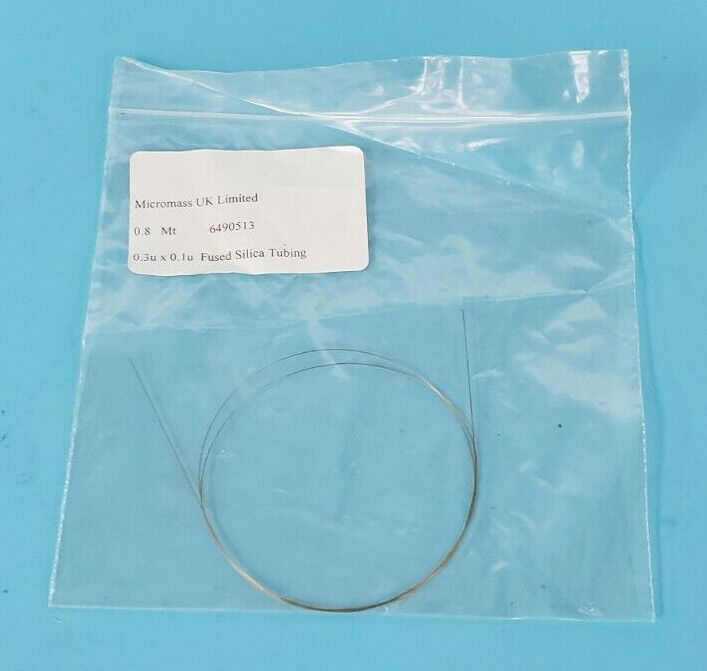 NEW MICROMASS UK LIMITED 0.8 MT 6490513 0.3U X .1u FUSED SILICA TUBBING