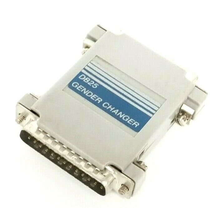 GENERIC 25-PIN DB25 MALE TO MALE GENDER CHANGER