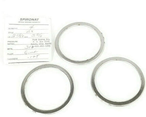 LOT OF 3 NEW FLUID SEALING INC. I.D. 2-25/52 O.D. 3-5/16