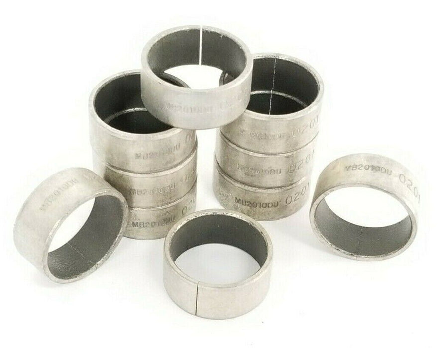 LOT OF 10 NEW SKF / OKUMA MB2010DU BUSHINGS 20x23x10MM 0201
