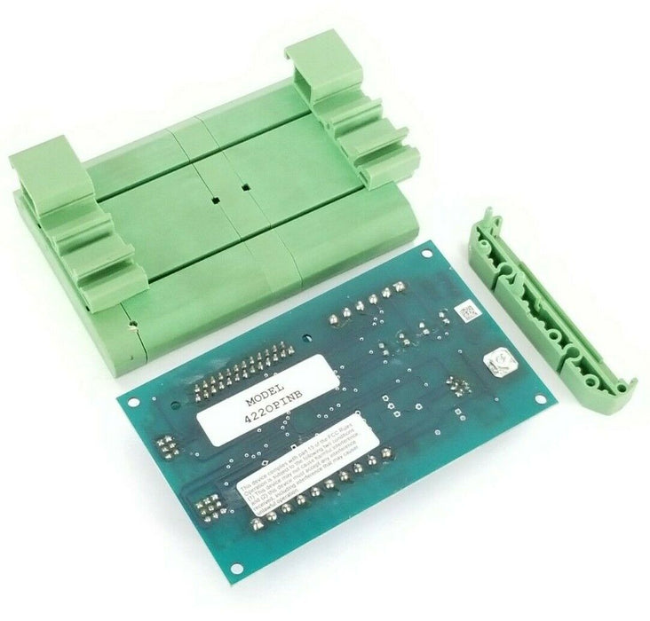B & B ELECTRONICS MODEL: 4220PINB CONTROL BOARD 3702R1 W/ UMK-SE 11,25-1 HOLDER
