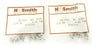 LOT OF 45 NEW HH SMITH NO. 8300 SPACERS 1/4 OD 4-40 THD