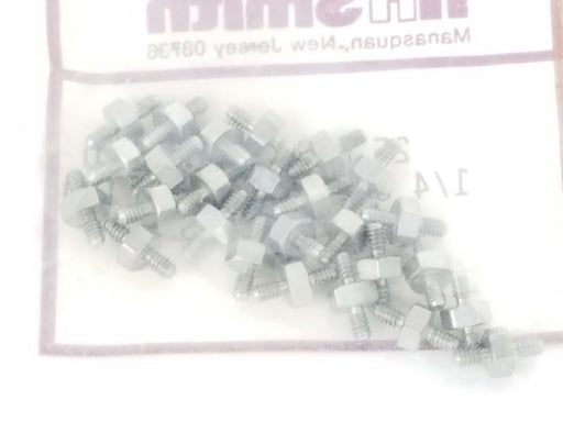 LOT OF 45 NEW HH SMITH NO. 8300 SPACERS 1/4 OD 4-40 THD