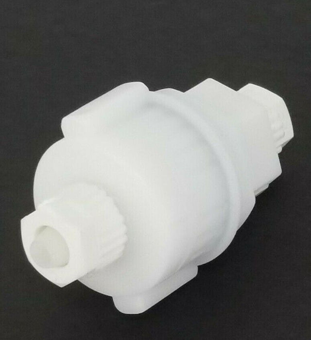 NEW E-MOD PLASTIC H2O FILTER, 1/4" M TUB