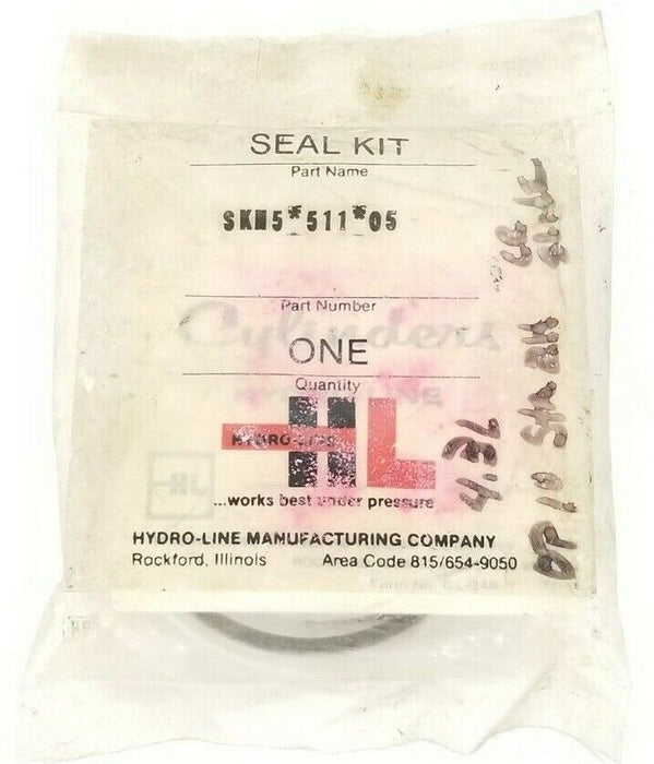 NEW HYDRO-LINE MFG. CO. SKM5-511-05 SEAL KIT SKM551105