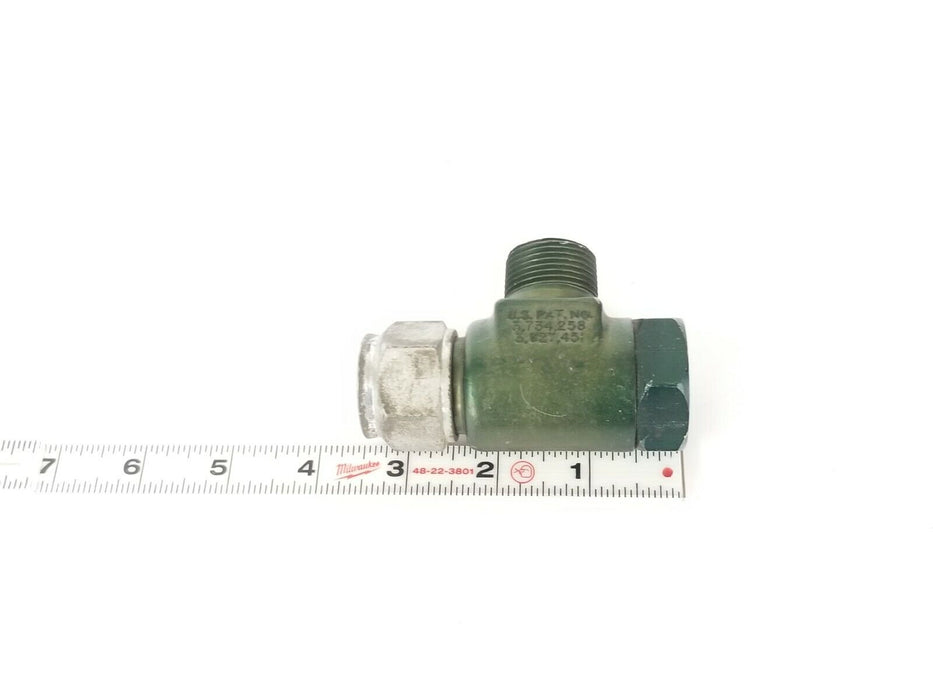 NEW EATON AIRFLEX SIZE: 3/4 QUICK RELEASE VALVE 3-734-258 3-827-451 W/ NUT
