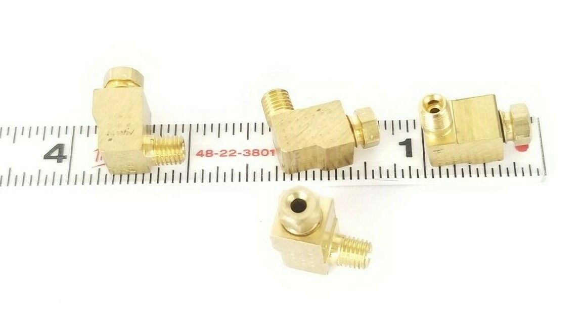 LOT OF 4 NEW EATON WEATHERHEAD / NCS 555-4162 MALE ELBOWS 90 DEG.