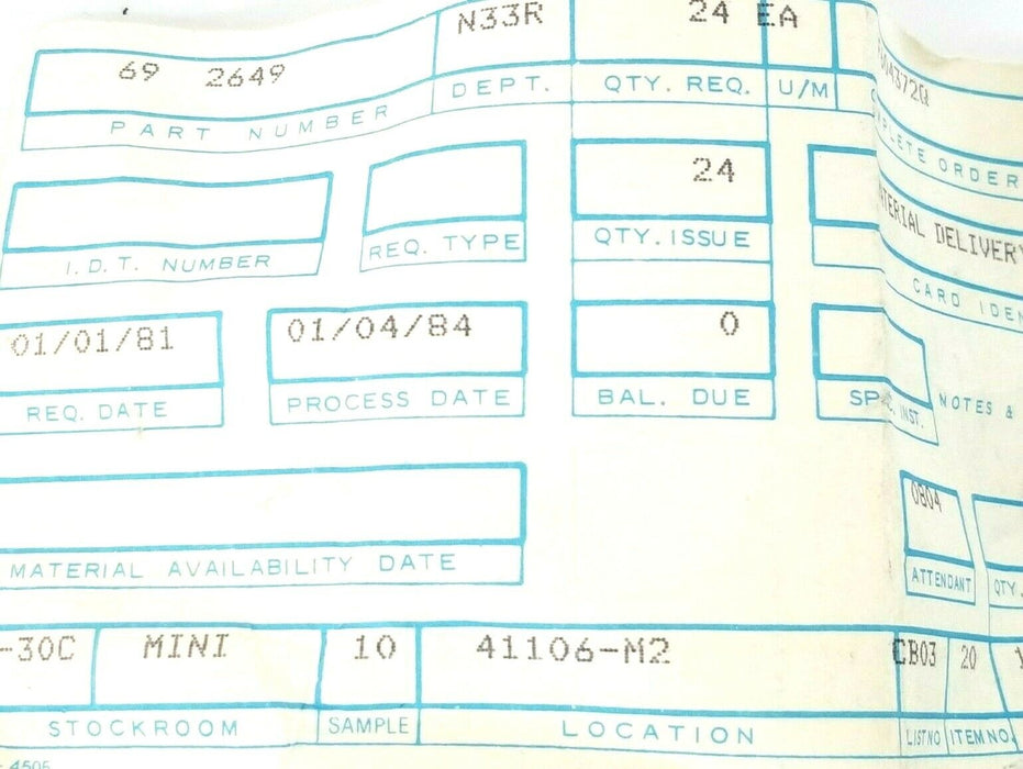 LOT OF 24 NEW GENERIC 69-2649 METAL CLIPS 692649