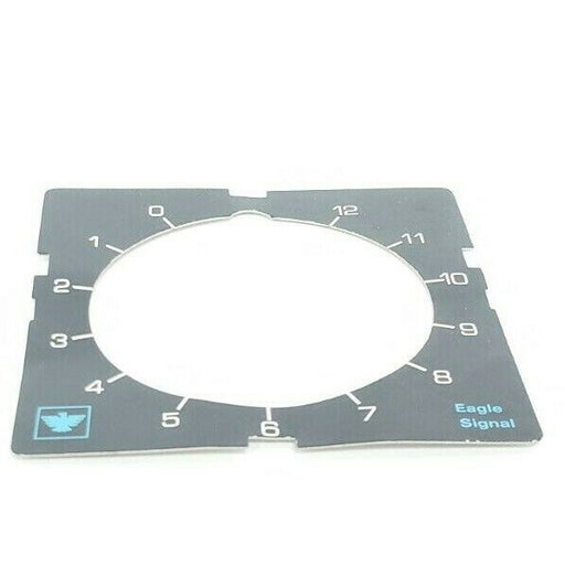 LOT OF 3 EAGLE SIGNAL PAN1056 DIAL PLATES 0-12 RANGE