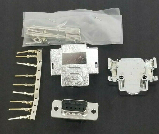 NEW UNICOM DEC-M-KIT D SUB CONNECTOR KIT, STANDARD, 9 POSITION, PLUG